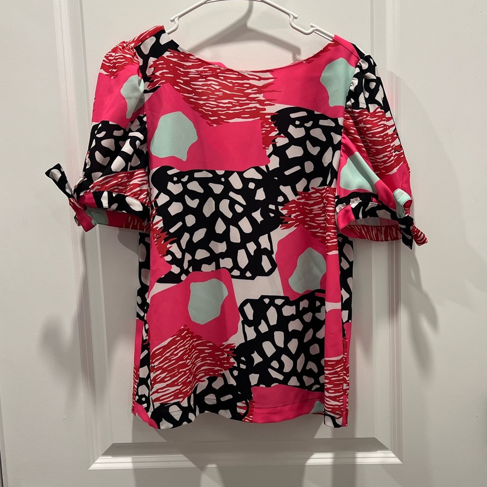 CROSBY by Mollie Burch Button Back Top